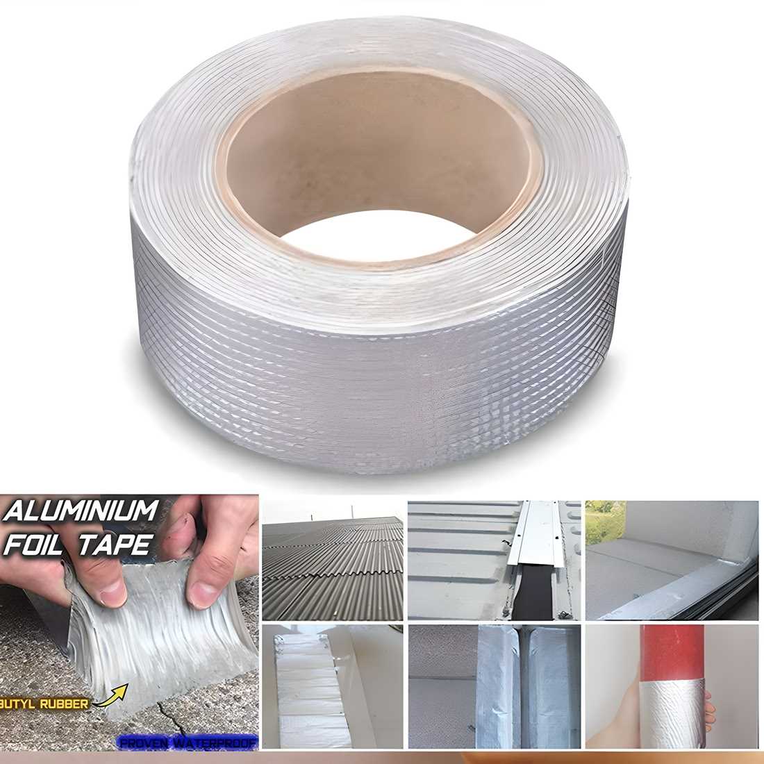 Adhesive Tape- Alluminum Foil Tape